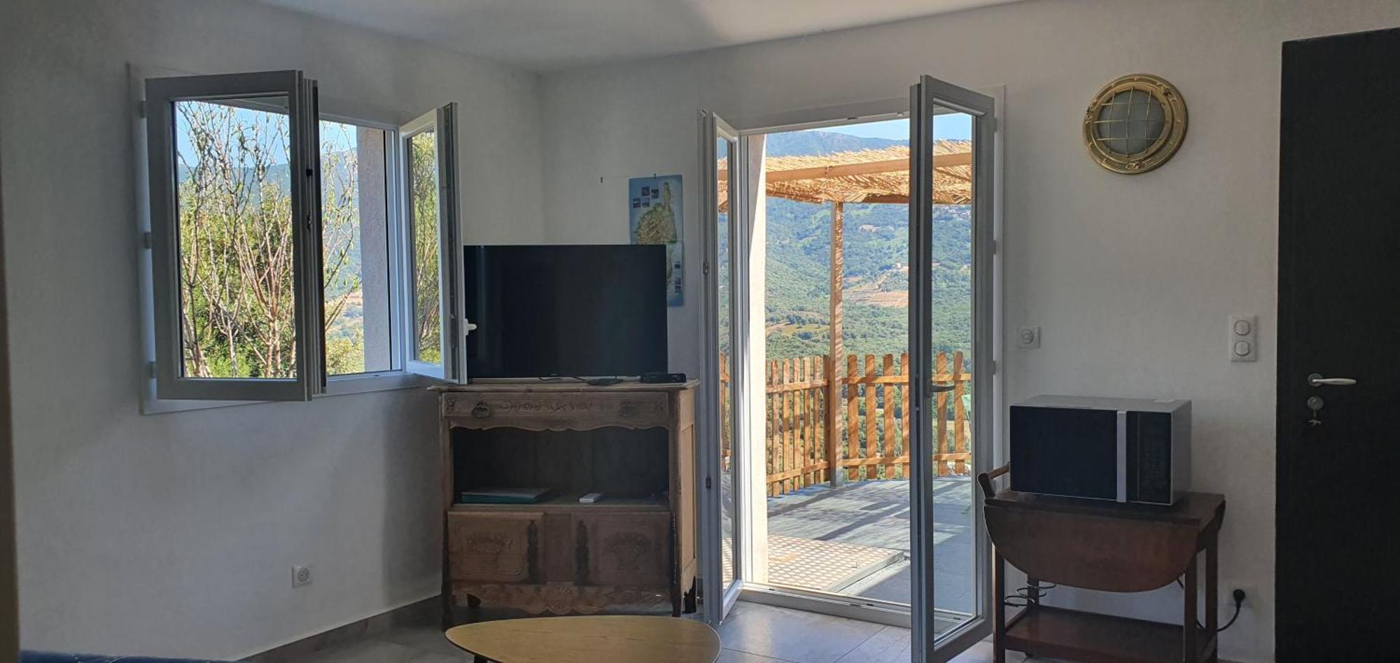 Vue De Reve Apartman Calcatoggio Kültér fotó